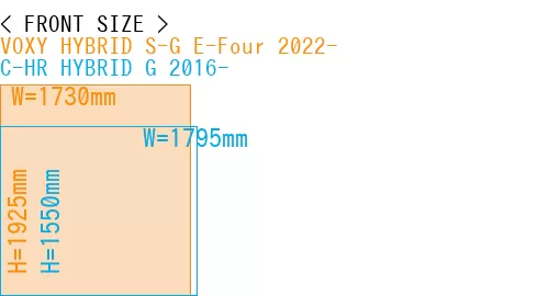 #VOXY HYBRID S-G E-Four 2022- + C-HR HYBRID G 2016-